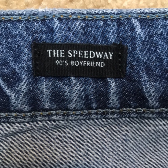 Rails The Speedway 90’s Boyfriend Button-Fly Medium Wash Straight Leg Jeans - Picture 12 of 13
